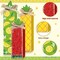 3 Pcs Summer Wood Table Block Sign Lemon Tabletop Decor Watermelon Wooden Tabletop Centerpiece Rustic Farmhouse Wooden Pineapple Decorations for Summer Home Kitchen Party Table Shelf